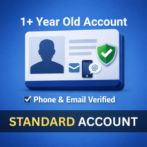 Facebook Account (1+ Year Old) – Phone & Email Verified