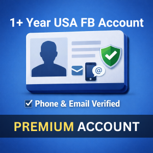 USA Facebook Account (1+ Year) – Phone & Email Verified